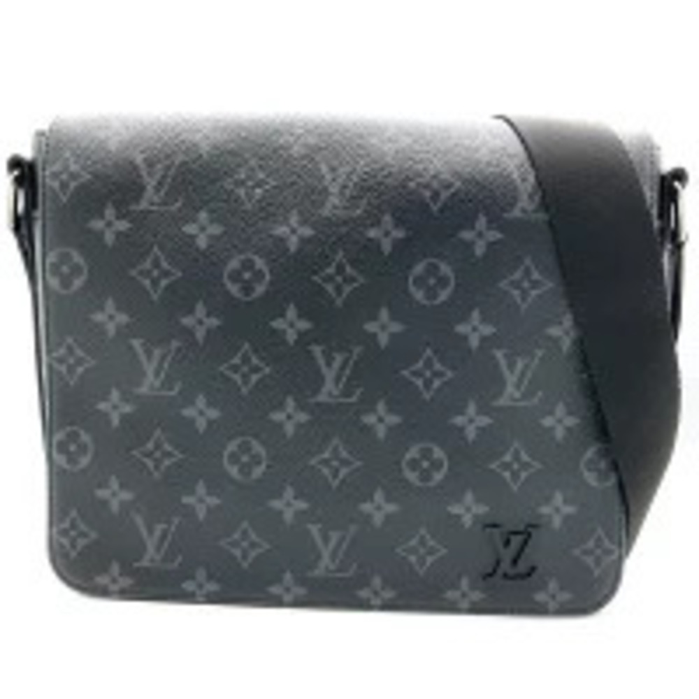 LOUIS VUITTON District NM Monogram Graphite Black Shoulder Bag Crossbody